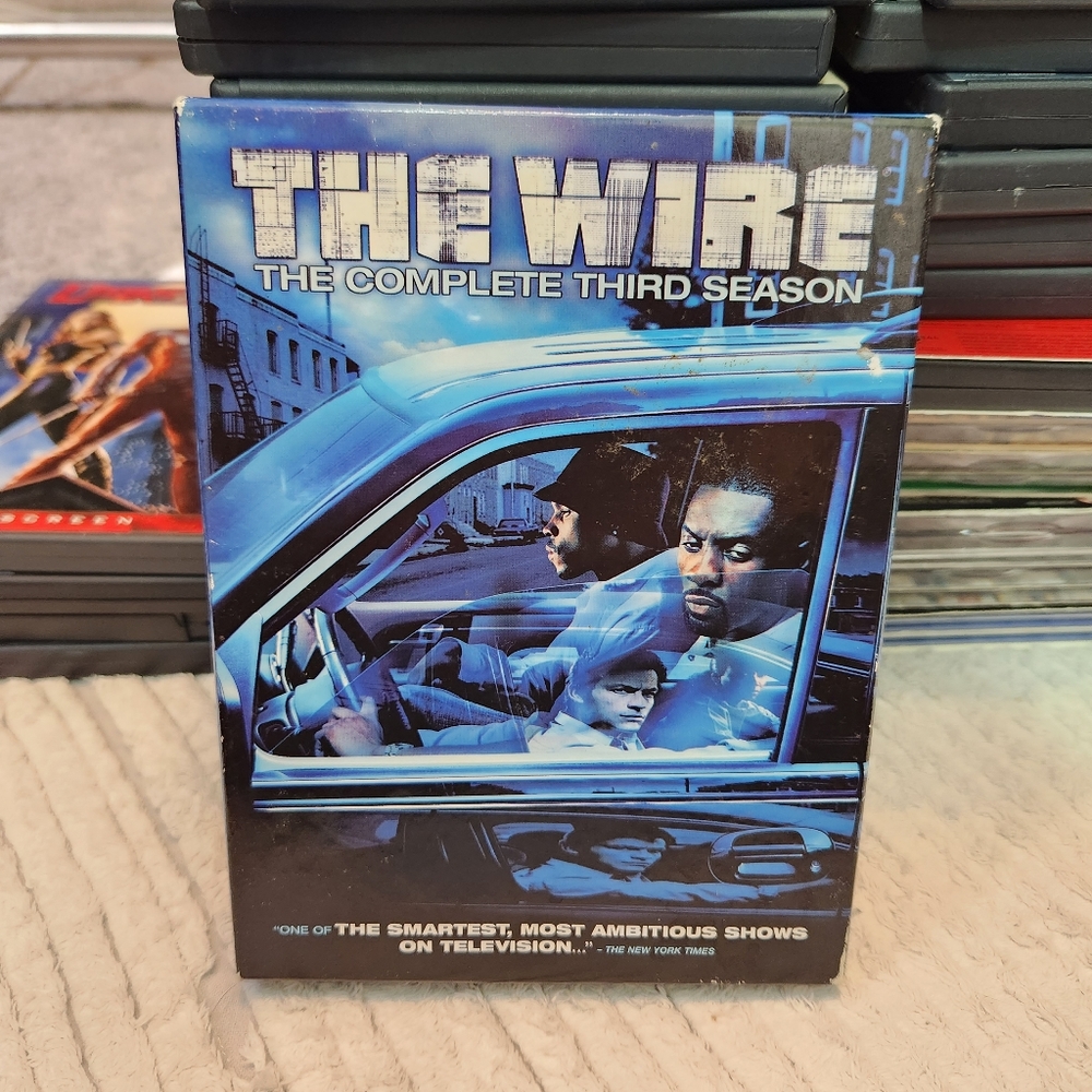 THE WIRE complete third season dvd box set